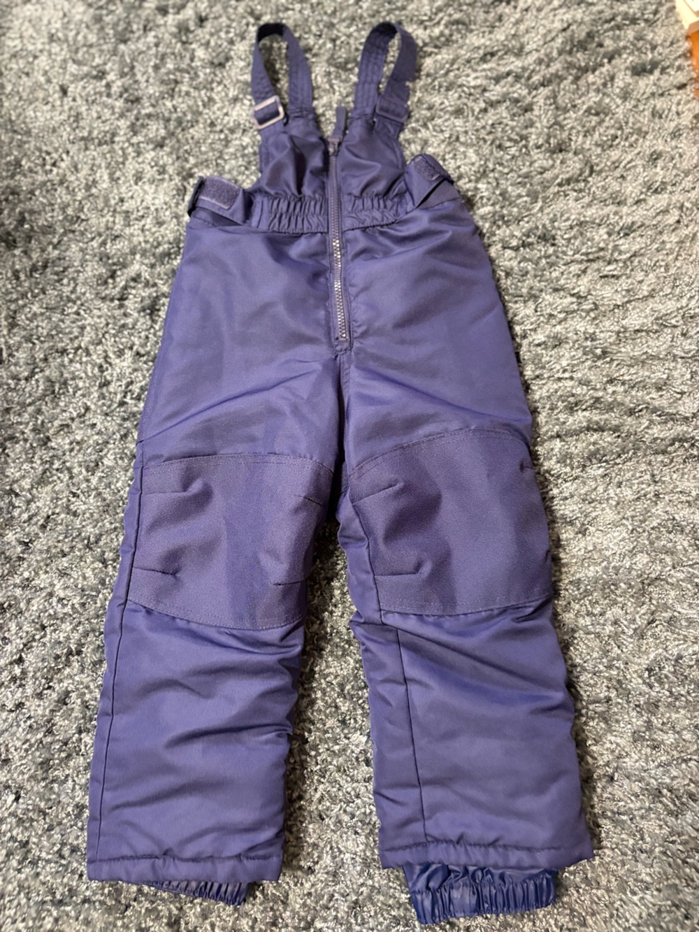 Cat & Jack Kids 3T Navy Snow Bib Overalls